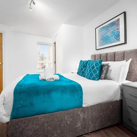 Luxury One Bed Apartment - Jewellery Quarter - Top Rated - 2Cs Birmingham Buitenkant foto