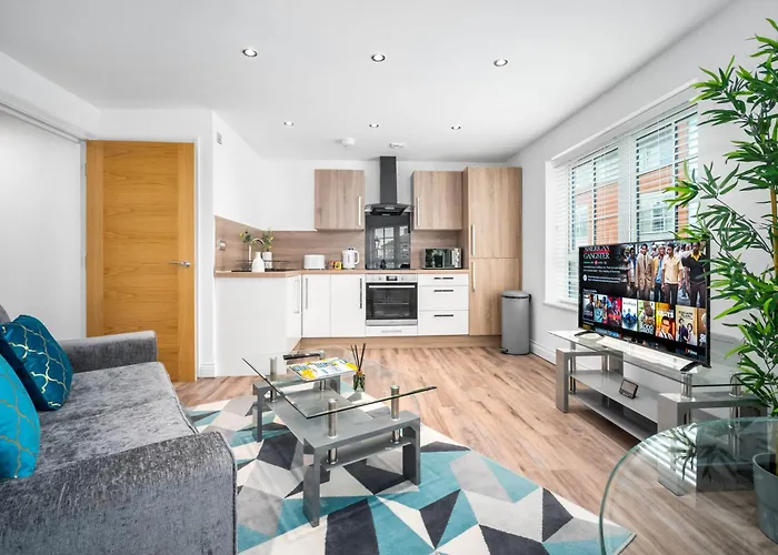 Luxury One Bed Apartment - Jewellery Quarter - Top Rated - 2Cs